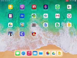 Using ABC Kids App on an iPad Kindergarten Nov 2020