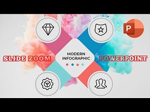 💥PowerPoint Infographic Using Slide Zoom | Step By Step | Slide Zoom Tutorial 💥