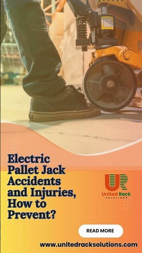 Workplace Safety: Preventing Electric Pallet Jack Injuries #PalletJack #Safety #MaterialHandling