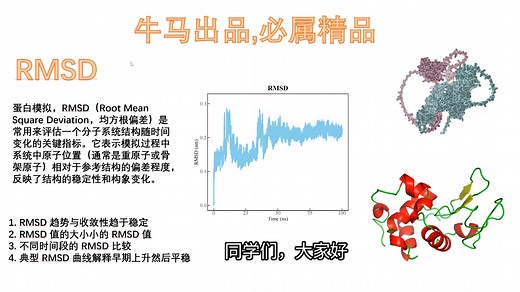蛋白模拟指标解读：RMSD（1)