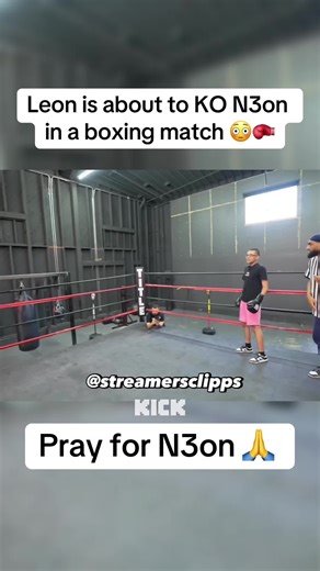 Leon vs N3on Boxing Match: Intense Fight for Victory! 🥊