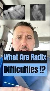 What are Radix Difficulties ?!