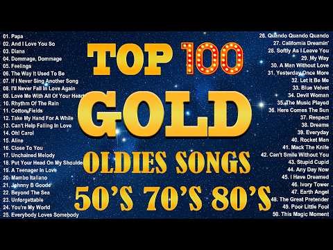 Tom Jones, Engelbert, Elvis, Sinatra, Paul Anka, Carpenters 💿 Golden Oldies 50s 60s 70s Love Songs