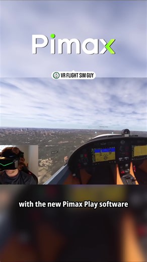 "The latest Pimax Play software has REALLY got my attention and it's down to one very simple little setting..." — VR Flight Sim Guy Full Review: https://www.youtube.com/watch?v=fxCof5SAvVo | Pimax