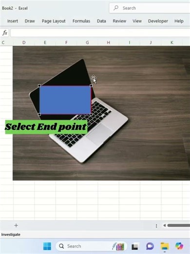 Insert Picture in Excel.Shape format #shorts