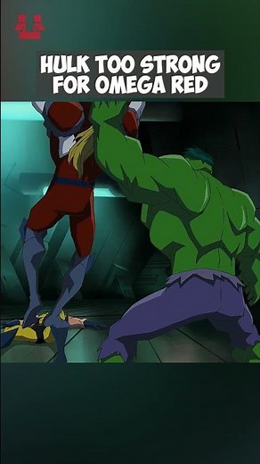 Hulk Too Strong For Omega Red 😮