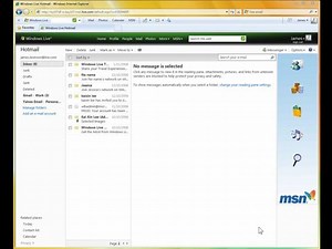Windows Live Hotmail Tips & Tricks