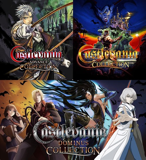 Castlevania Triple Pack Collection (Multi-Language) (Cover - English) for PlayStation 4, PlayStation 5