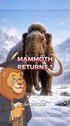 The Giant Beast That Ruled The Ice Age #mammoth #shorts #prehistoric