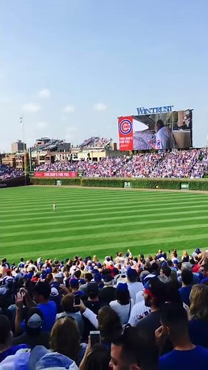 Chicago Cubs Wrigley Field Seventh Inning Stretch - Take Me Out To The Ball Game