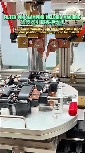 Filter Pin Clamping Welder.