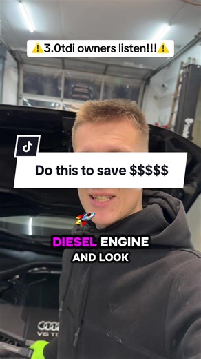 Do this before it’s too late #redhatgarage #brunomechanic #audi #oilpressurefix #crte