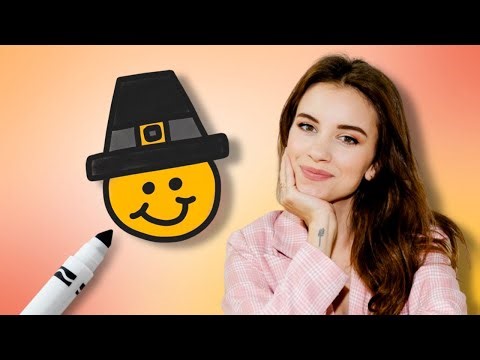 How To Draw a Pilgrim | Step-By-Step Drawing Tutorials for Kids 🖍