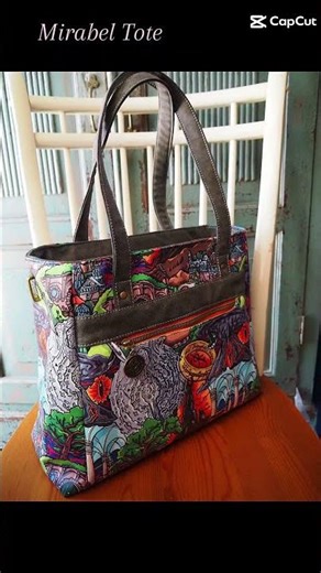 Mirabel Tote-Bagstock #bagmaking #craft #sewing #sewingtutorial