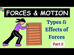 Forces & Motion Explained! | Physics for Beginners | Types & Effects of forces Part-2