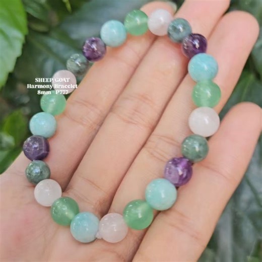 Inner Healing and Peace on Instagram: "LUCKY ANIMAL SIGN BRACELET 2026-2028 🐐 GOAT (SHEEP) HARMONY BRACELET 🐐 “Creative Abundance & Peaceful Wealth” For the Animal Sign: SHEEP / GOAT Created for gentle leaders, creatives, healers, and visionaries—this bracelet aligns the Sheep’s artistic soul, emotional sensitivity, and natural abundance flow Swipe left Pls DM to order 💚 NO reservation ✌️ Cleansed, Charged and Energized Ritualized with general programming Ready to use ROSE QUARTZ Strengthens