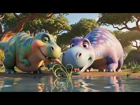 Chubby T-Rex & Friends: Playtime Fun | 4K