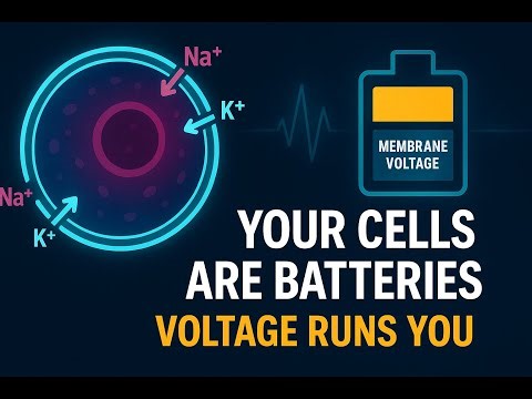 Your Cells Are Batteries — The Electric Life Inside You