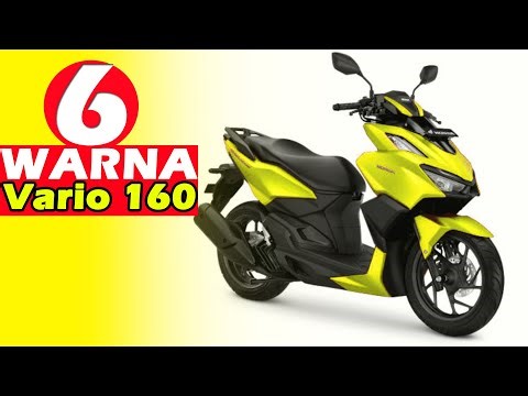 Ada Warna KUNING ? 6 Pilihan Warna All New Honda Vario 160 Terbaru, Jangan Salah Pilih