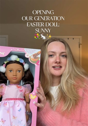 #AD so excited to add this girl into my collection! @Our Generation Dolls @target #ourgeneration #OGcelebrationseries #eastergiftideas #collectordoll
