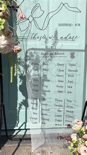 The Embroidered Wedding Sign You Didn’t Know You Needed Part 2