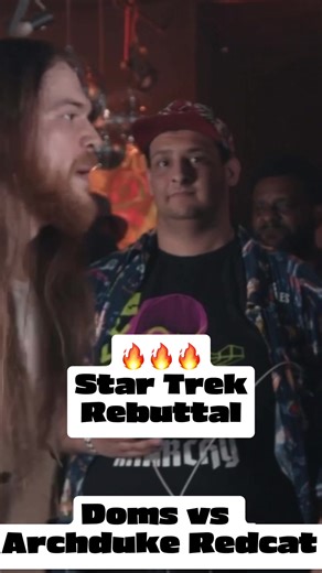 FIRE Star Trek bars from DOMS and Archduke Redcat! That rebuttal!? 🔥#iBattle #URLtv #battlerap | iBattleTV