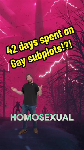 Stranger Things season 5 spent 42 days on gay subplots? #strangerthings #funny #fyp #netflix