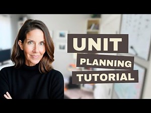 🗓 Unit Mapping (Backward Planning) #teacher