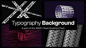 Videohive 16 Typography Backgrounds - 48459812 AEdownload.com
