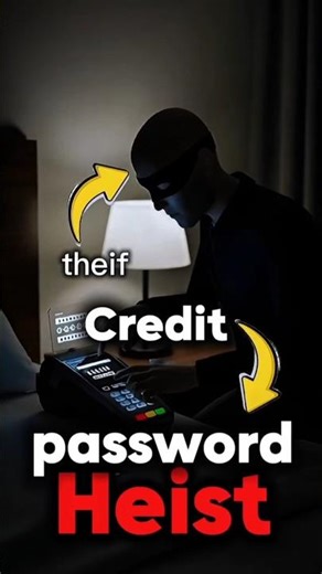 Save your Credit card password (ALERT) 😡 #shorts #money #creditcard #moneyscams