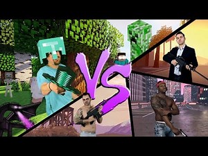 MINECRAFT vs. GTA V ♫