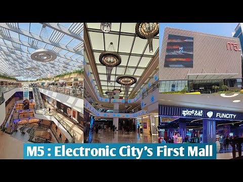 M5 Mall Tour | First Mall of Electronic city Bengaluru | South Bangalore's first mall