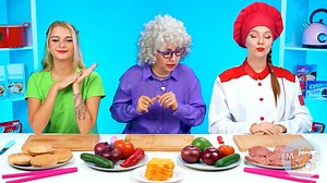 Me vs Grandma Cooking Challenge | Funny Situations by Multi DO Challenge | Multi Do