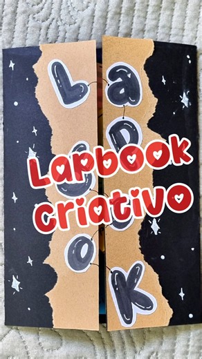 LAPBOOK RÁPIDO, FÁCIL E BARATO😍 | Ideia Criativa e Fácil