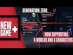 Generation Zero NEW GAME + IS COMING!