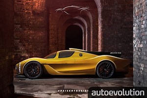 Mercedes-AMG Project One Hypercar Rendered By Peisert Design