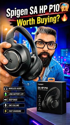 Spigen SA HP P10 #headphones #unboxing #ytshorts #technology #youtubeshorts