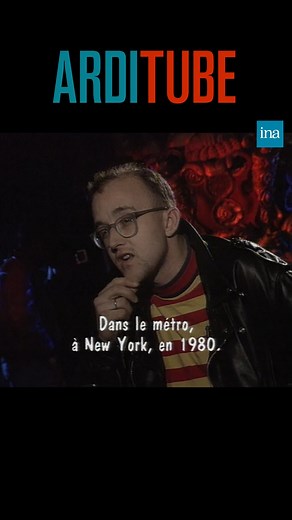 Keith Haring raconte ses débuts dans le métro à New York #Arditube #Ardisson #Haring | INA Arditube
