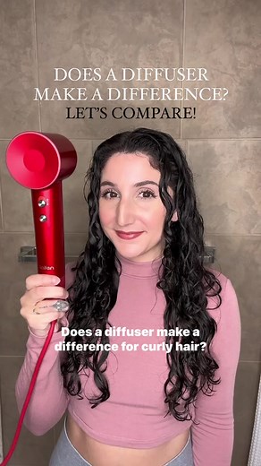 Do Diffusers Make a Difference for Curly Hair? Side by Side Comparison