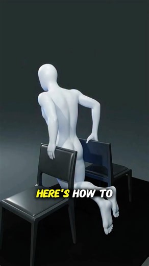 Try These Chair Dips For Stronger Arms!