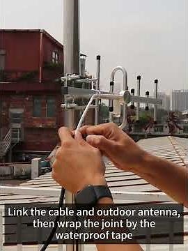 How to install our cell phone signal booster kit?