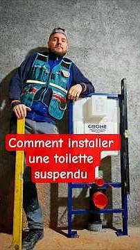 كيفية تركيب مرحاض معلق comment installer une toilette suspendu #toilet #plomberie #plumber