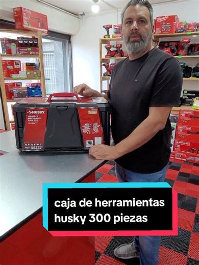caja de herramientas husky 300 piezas nuevo modelo, cuenta con 3 bandejas 1/2 3/8 1/4 también de trae dados de 1/2 largos estriados 12 puntas milimétrico y pulgadas Precio: 440$ Oferta solo divisas 📍 somos tienda física en caracas santa monica calle Teresa de la parra a una cuadra después del crema paraiso tienda voltiostools, estamos diagonal a brasas restaurant #cajadeherramientas #husky300piezas #herramientas #dadosestriadoslargos #juegodeherramientas