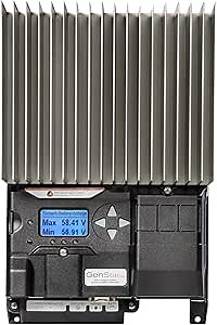 Morningstar GenStar 100A MPPT Solar Charge Controller w/ Meter (GS-MPPT-100M-200V) - Intelligent Solar Panel Regulator for 12/24/36/48V LA/Li Batteries, ReadyBlock Expansion, 5 Yr WTY, Designed in USA