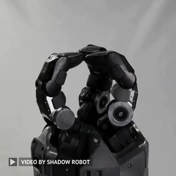 15K views · 149 reactions | The Shadow Hand, developed in collaboration with Google DeepMind, features high-sensitivity optical touch sensors at the fingertips. Video Credit: The Shadow Robot Company #robots #robotics #engineering #technology | Wevolver.com | Facebook