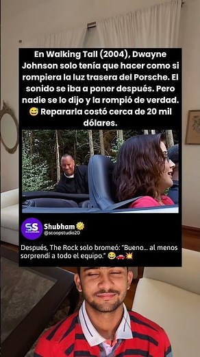 En Walking Tall (2004), Dwayne Johnson solo tenía que hacer como si rompiera