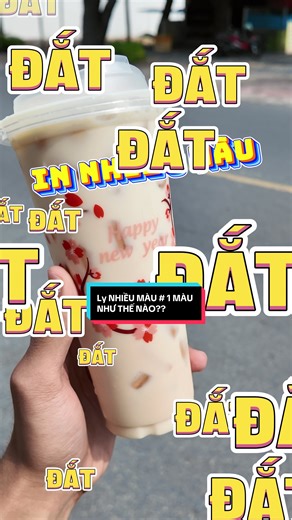 In Ly Nhiều Màu: Chiếc Ly Rực Rỡ Cho Thương Hiệu