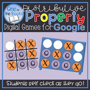 Distributive Property Digital Game for Google | Distance Learning