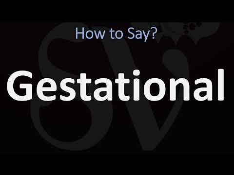 How to Pronounce Gestational? (CORRECTLY)