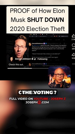 Dominion Voting System Report REVEALED #news #elonmusk #Trump | Joseph Z